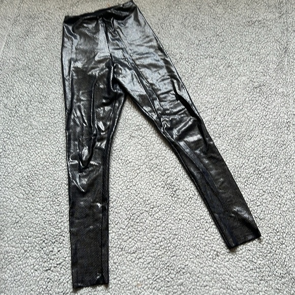 COMMANDO Faux Leather Animal Printed Leggings - Picture 2 of 8